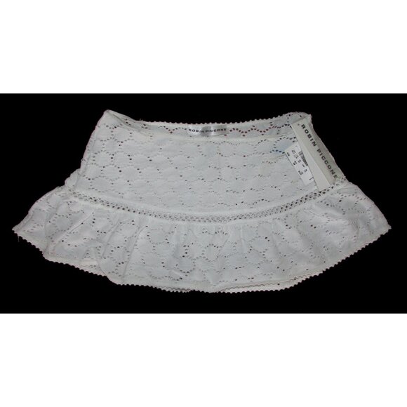 Robin Piccone White Lace Coverup Skirt - XS - NEW - Picture 1 of 8